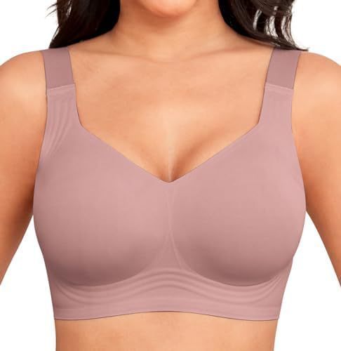 Seamless Deep V Push-Up Wireless Bra